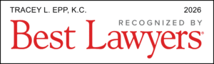 Logo: Tracey Epp Recognized by Best Lawyers 2026