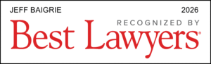 Logo: Jeff Baigrie Recognized by Best Lawyers 2026