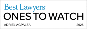 Logo: Best Lawyers Ones to Watch Adriel Agpalza 2026